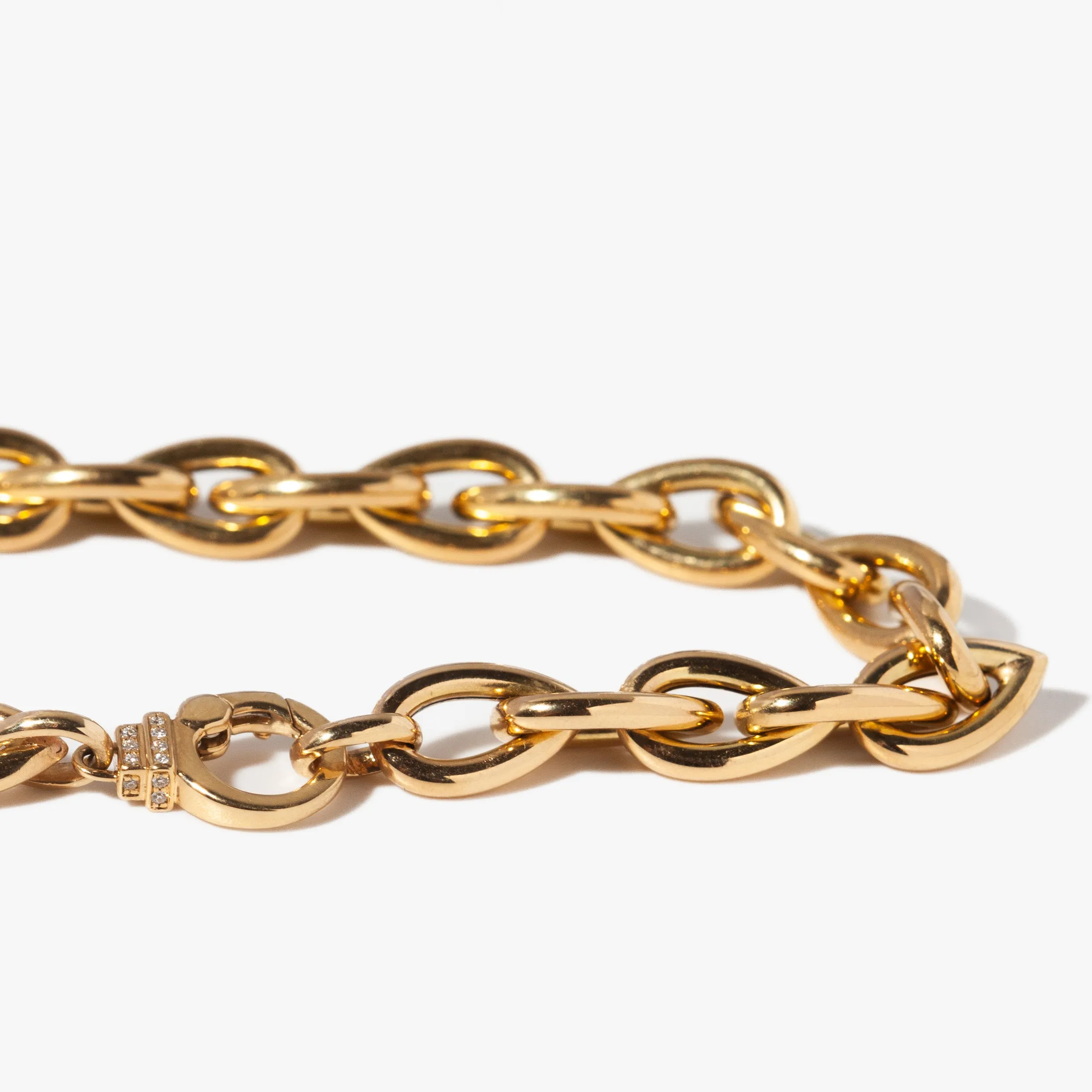 Teardrop Chain Bracelet