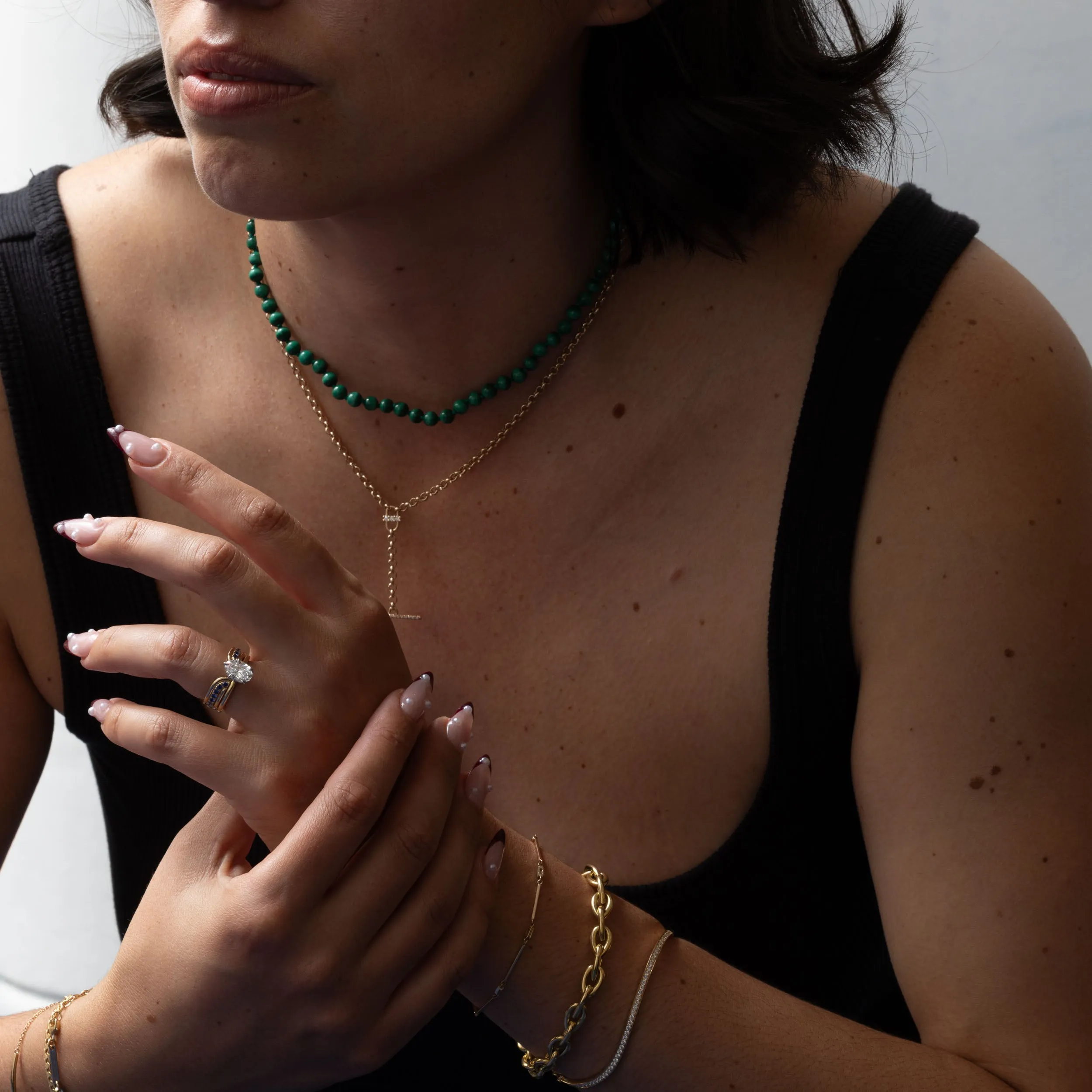 Teardrop Chain Bracelet