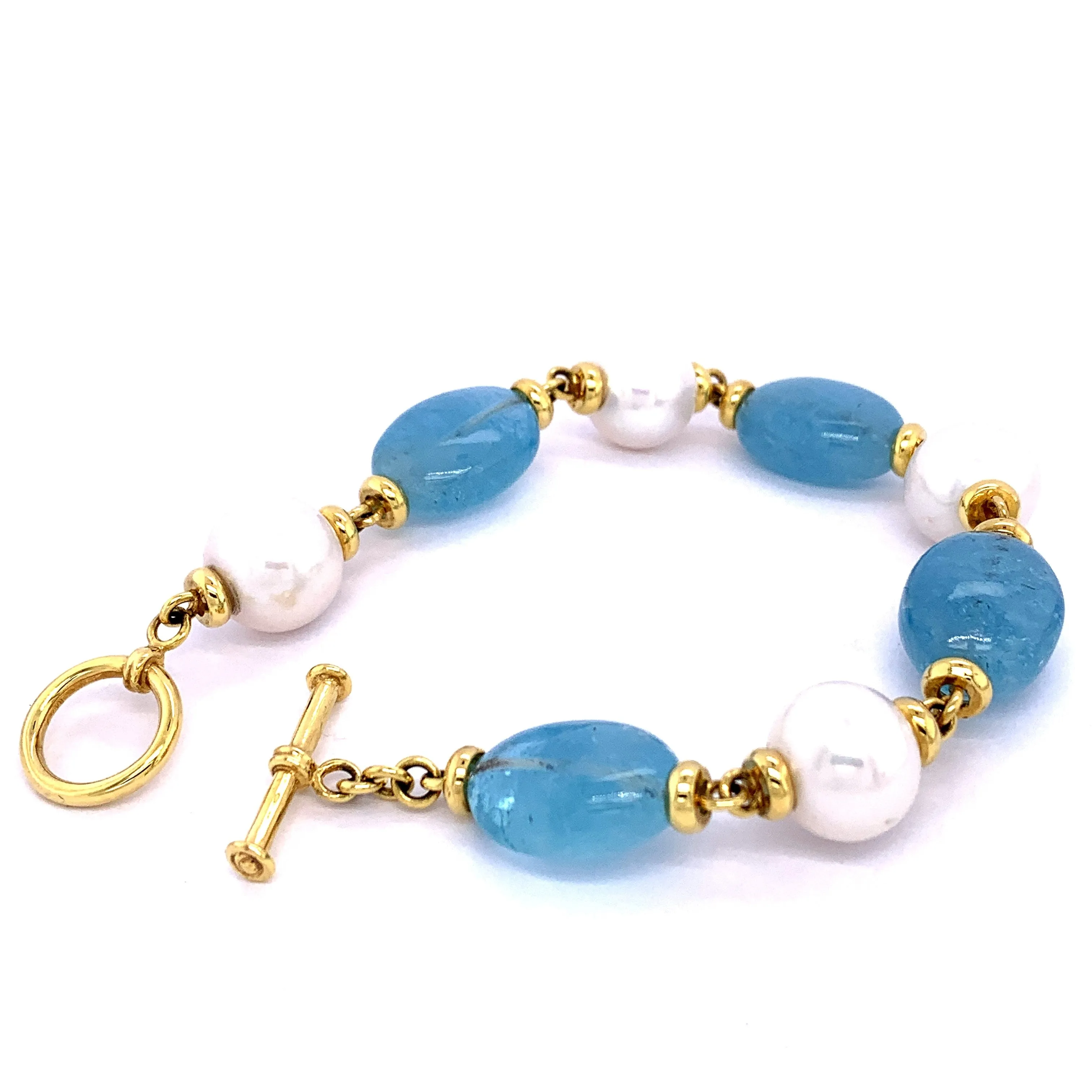 The Mazza Company Aquamarine Bracelet
