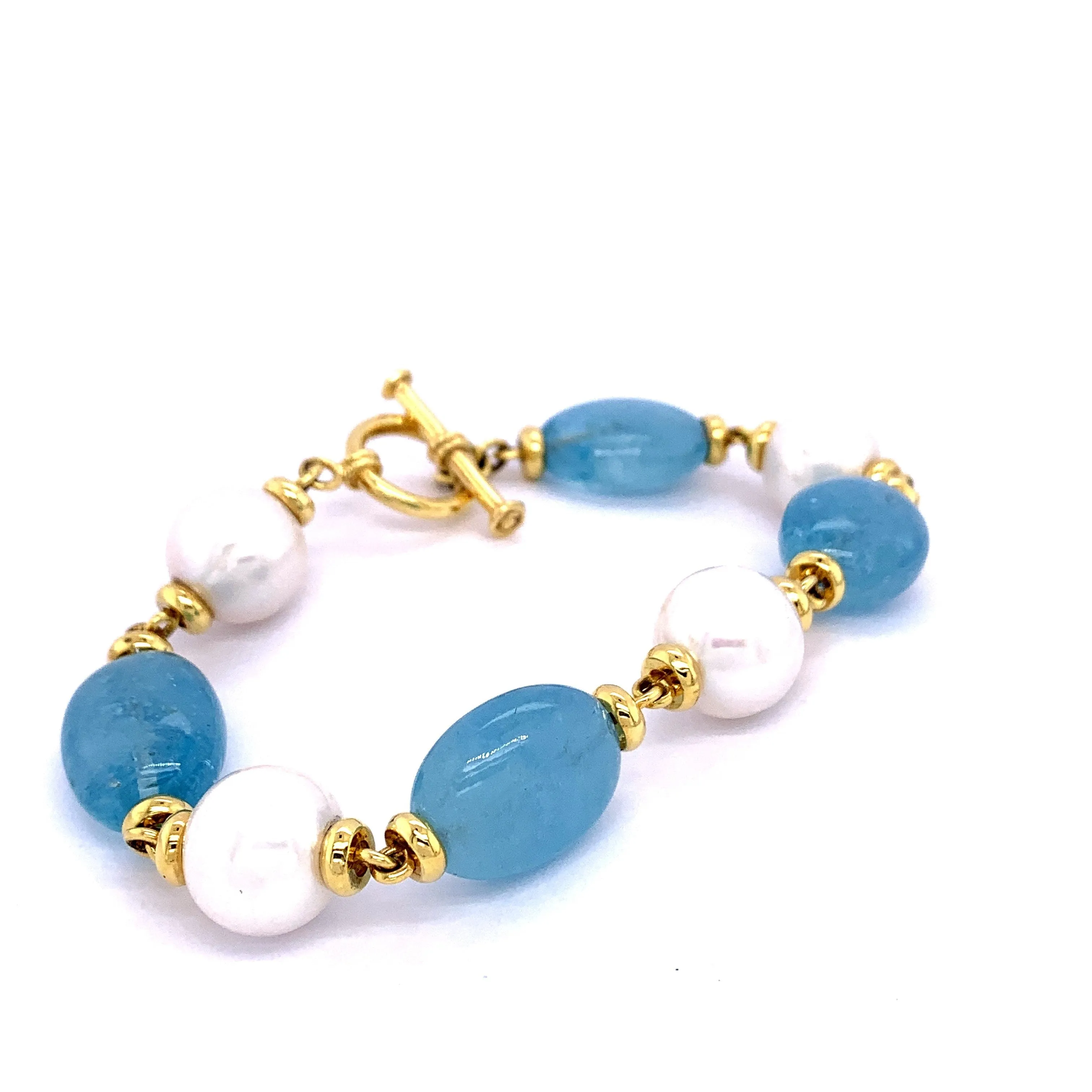 The Mazza Company Aquamarine Bracelet
