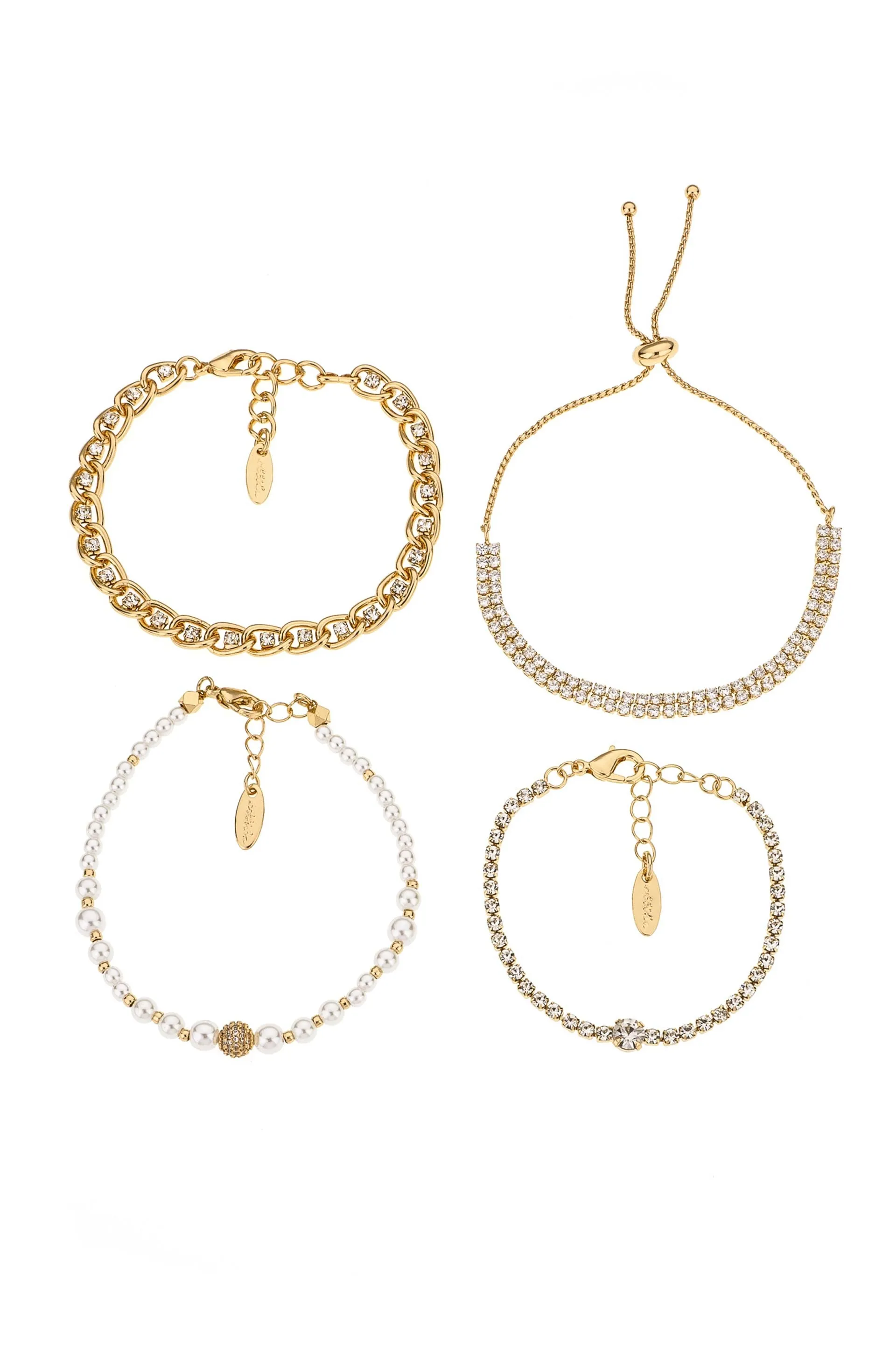 The Ultimate Pearl and Crystal Mixed Bracelet Stack