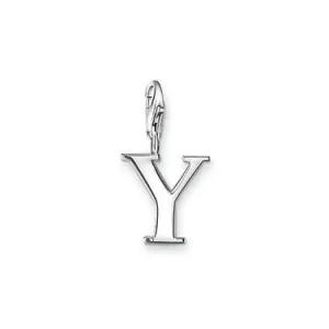 Thomas Sabo Charm Club Sterling Silver Letter Y Charm D