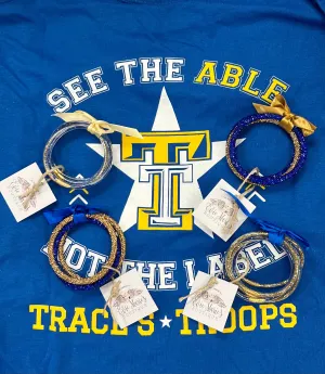 Trace's Troops Bracelet Stacks