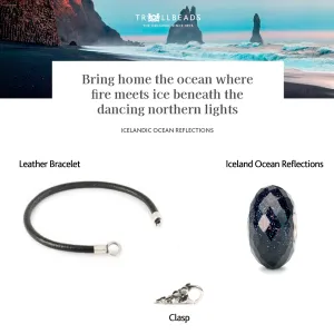 Trollbeads - Icelandic Ocean Reflections Leather Bracelet