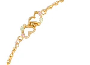 Two Heart - Black Hills Gold Bracelet