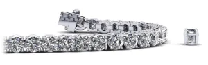 Ultimate Tennis Bracelet with Side Stones Lab-Grown Diamond  with 11.70 ct.(finished) 1.5mm, 4mm