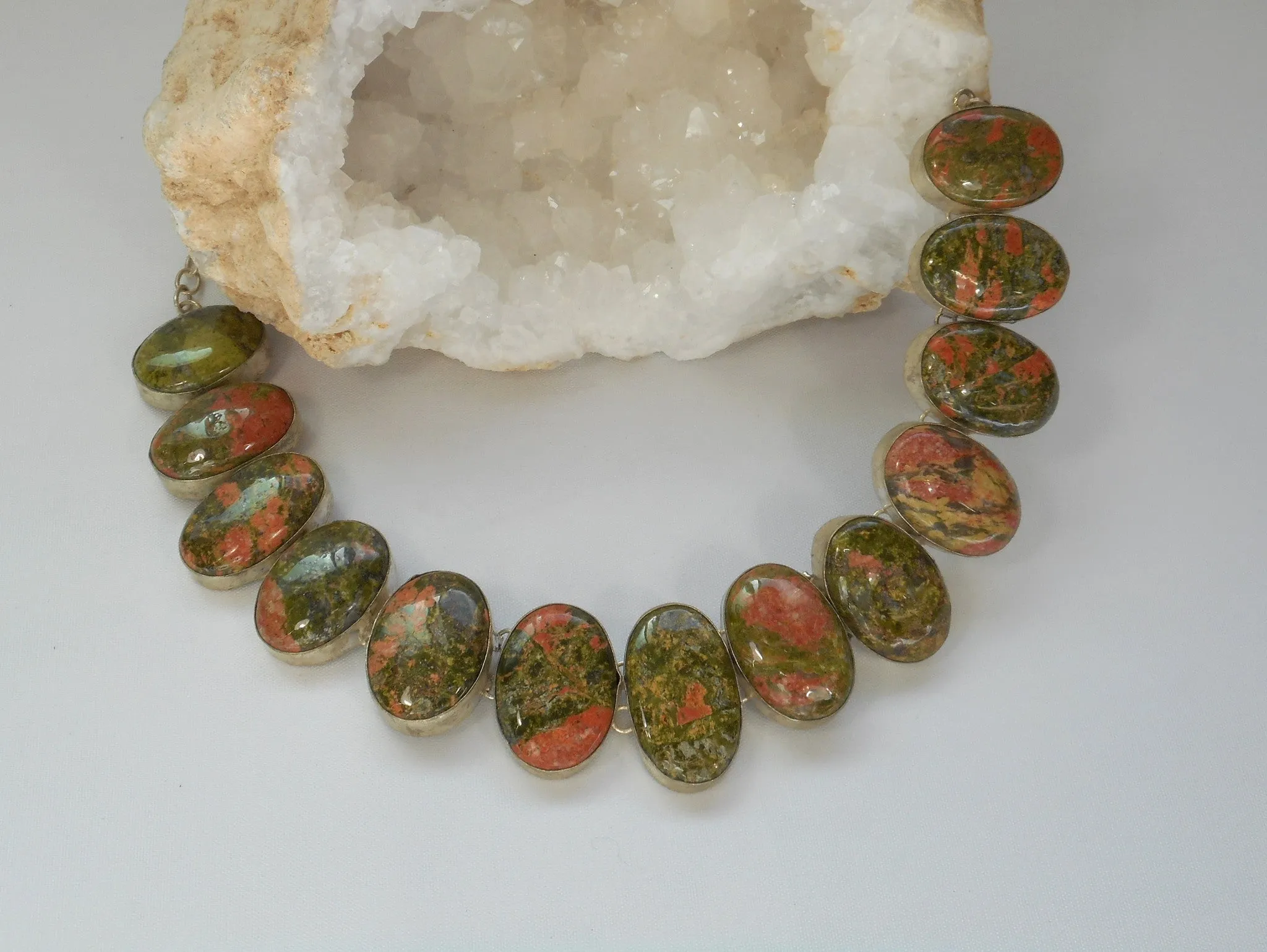 Unakite Necklace 1