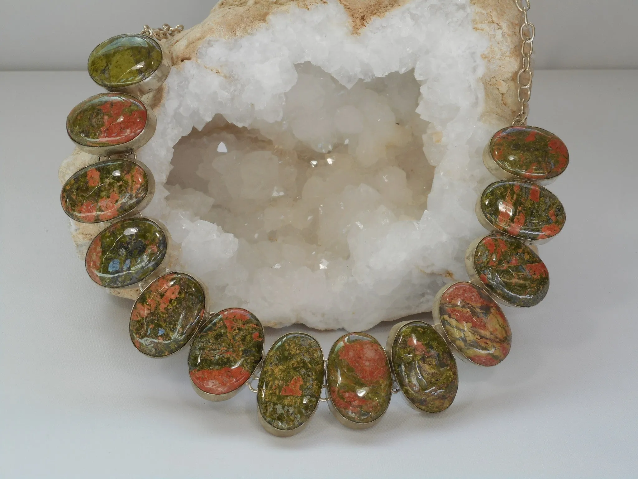 Unakite Necklace 1