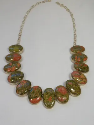 Unakite Necklace 1