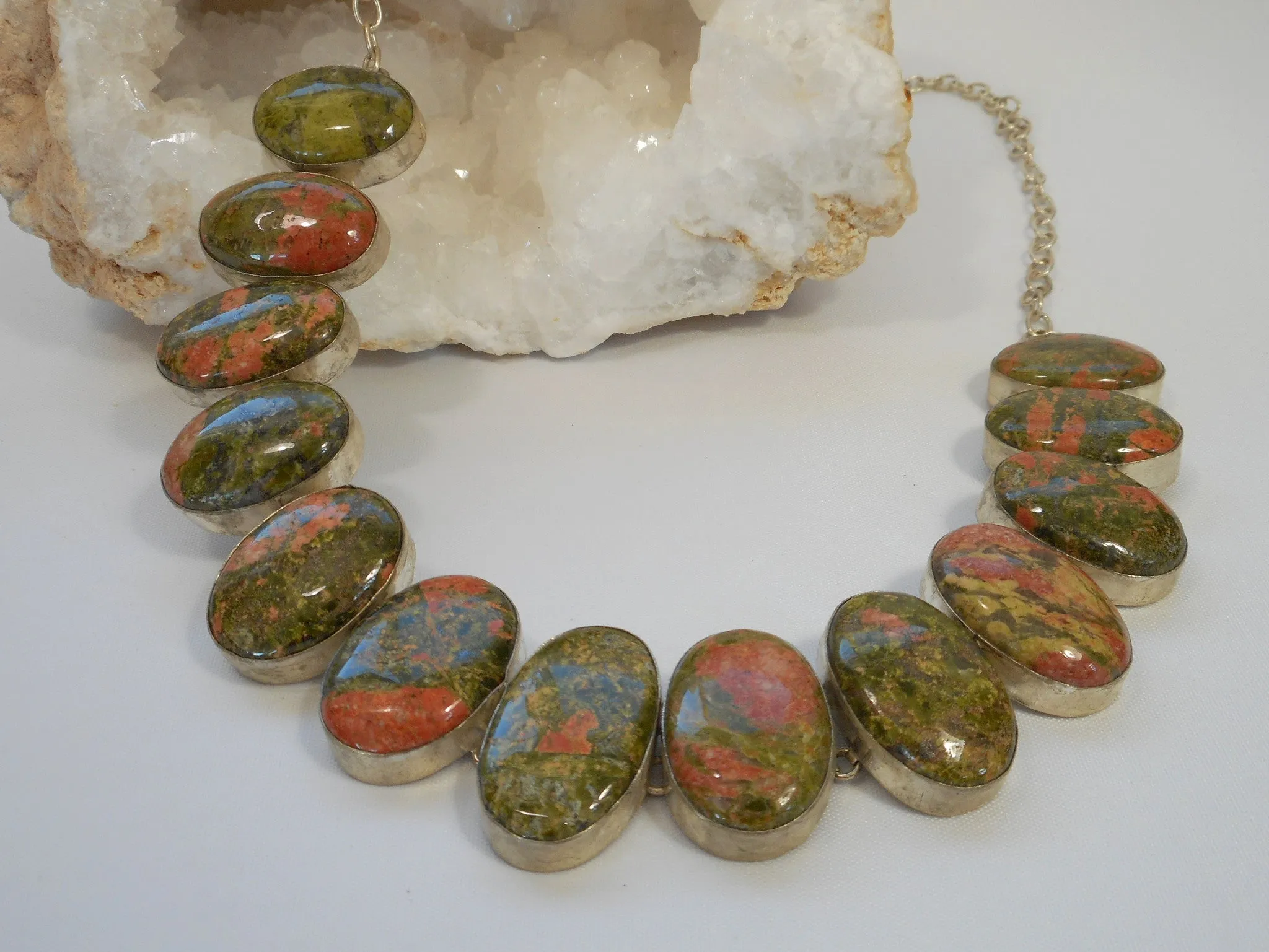 Unakite Necklace 1