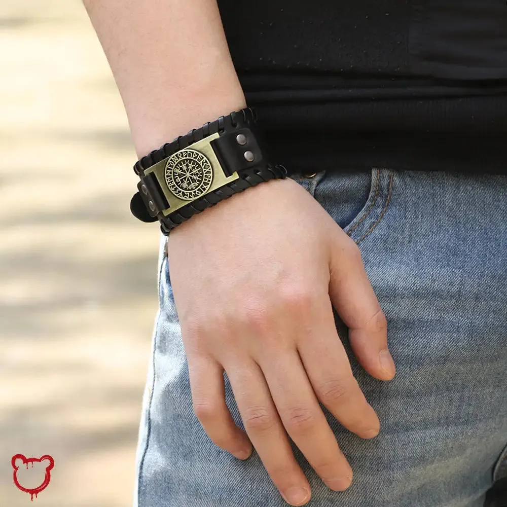 Viking Leather Bracelet
