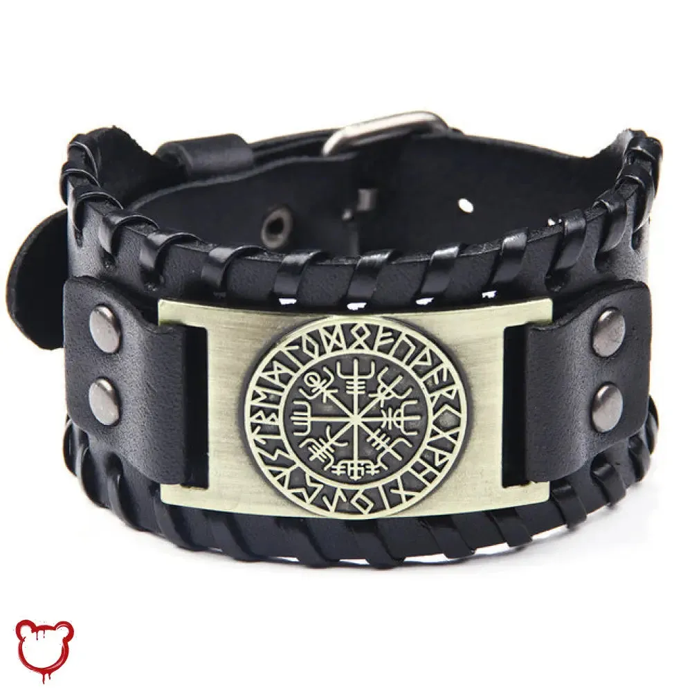 Viking Leather Bracelet