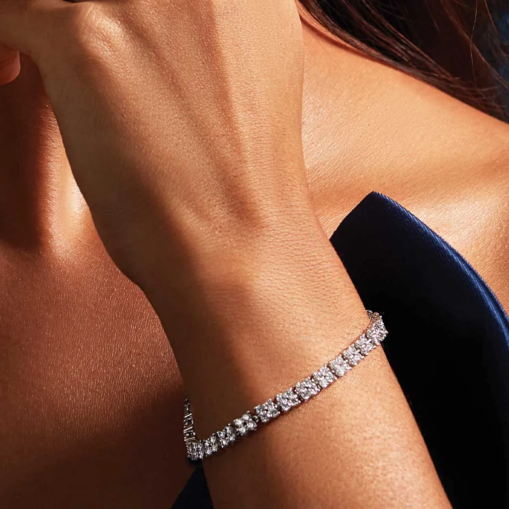 Vintage Diamond Tennis Bracelet
