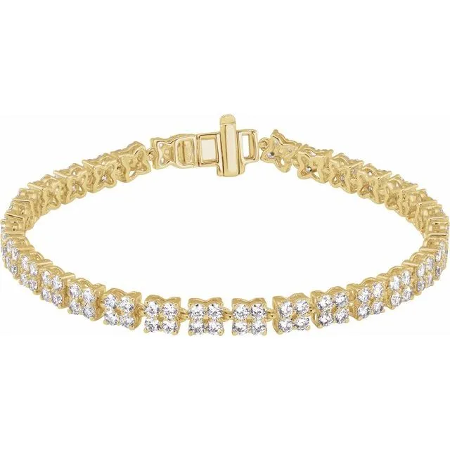 Vintage Diamond Tennis Bracelet