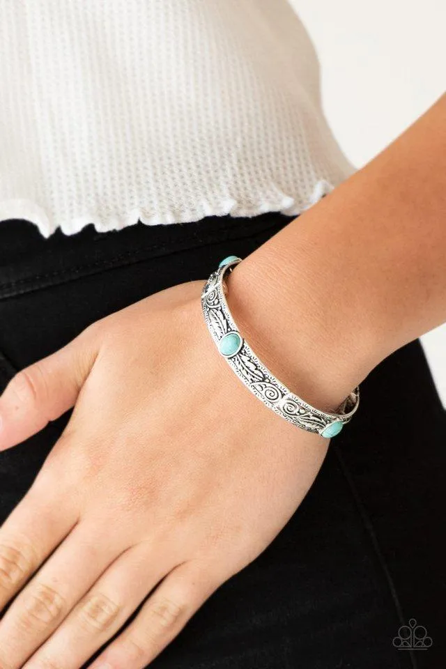 Wild West Story Blue Bracelet