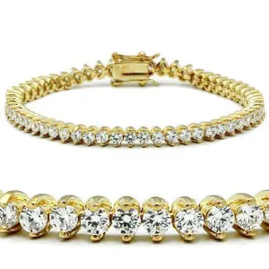 Women's Bracelets 47104 - Gold Brass Bracelet with AAA