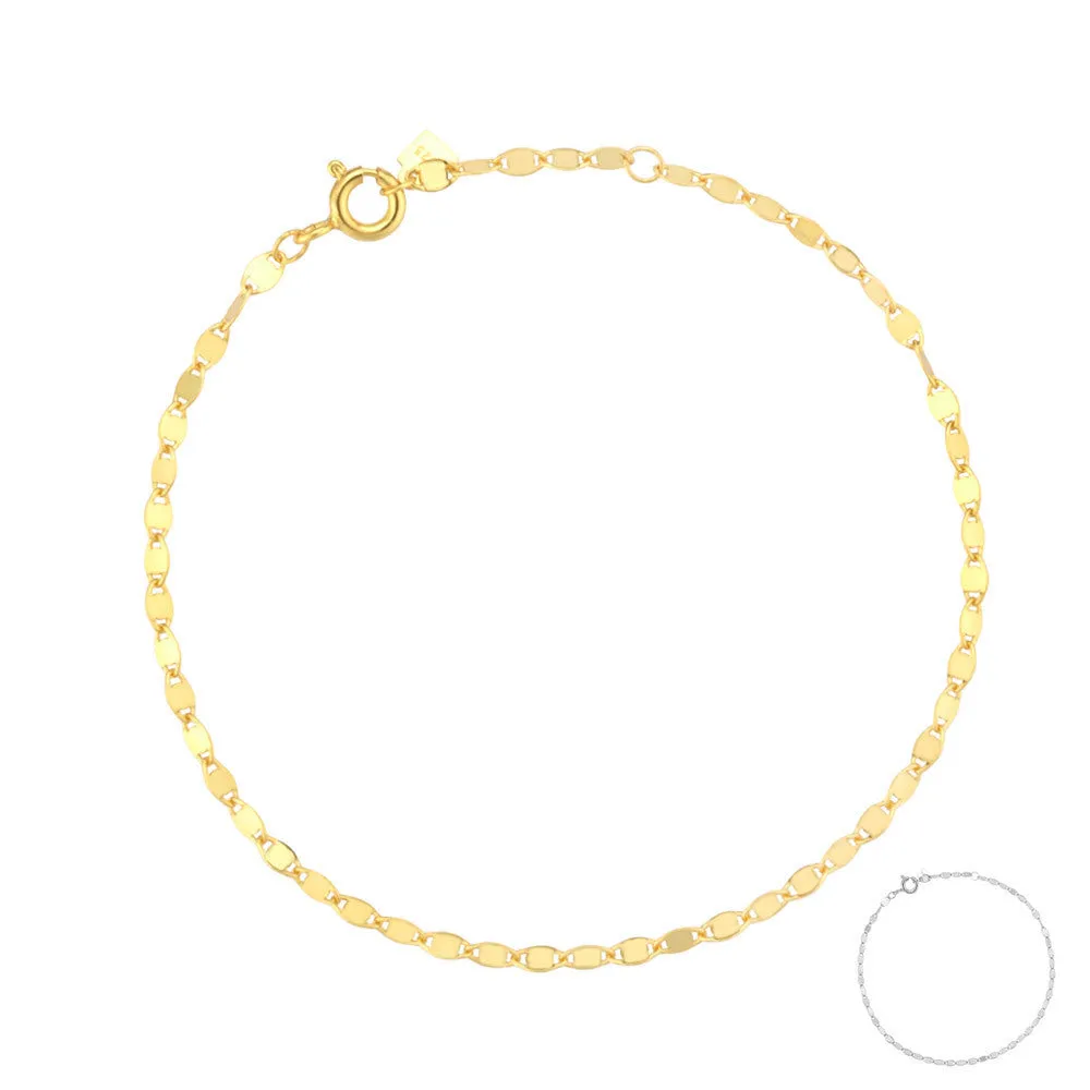 Women's Simple All-match Sterling Silver Bracelet