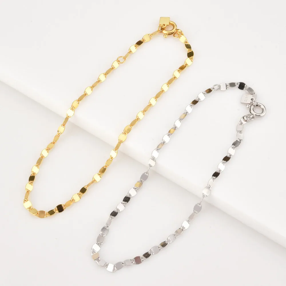 Women's Simple All-match Sterling Silver Bracelet