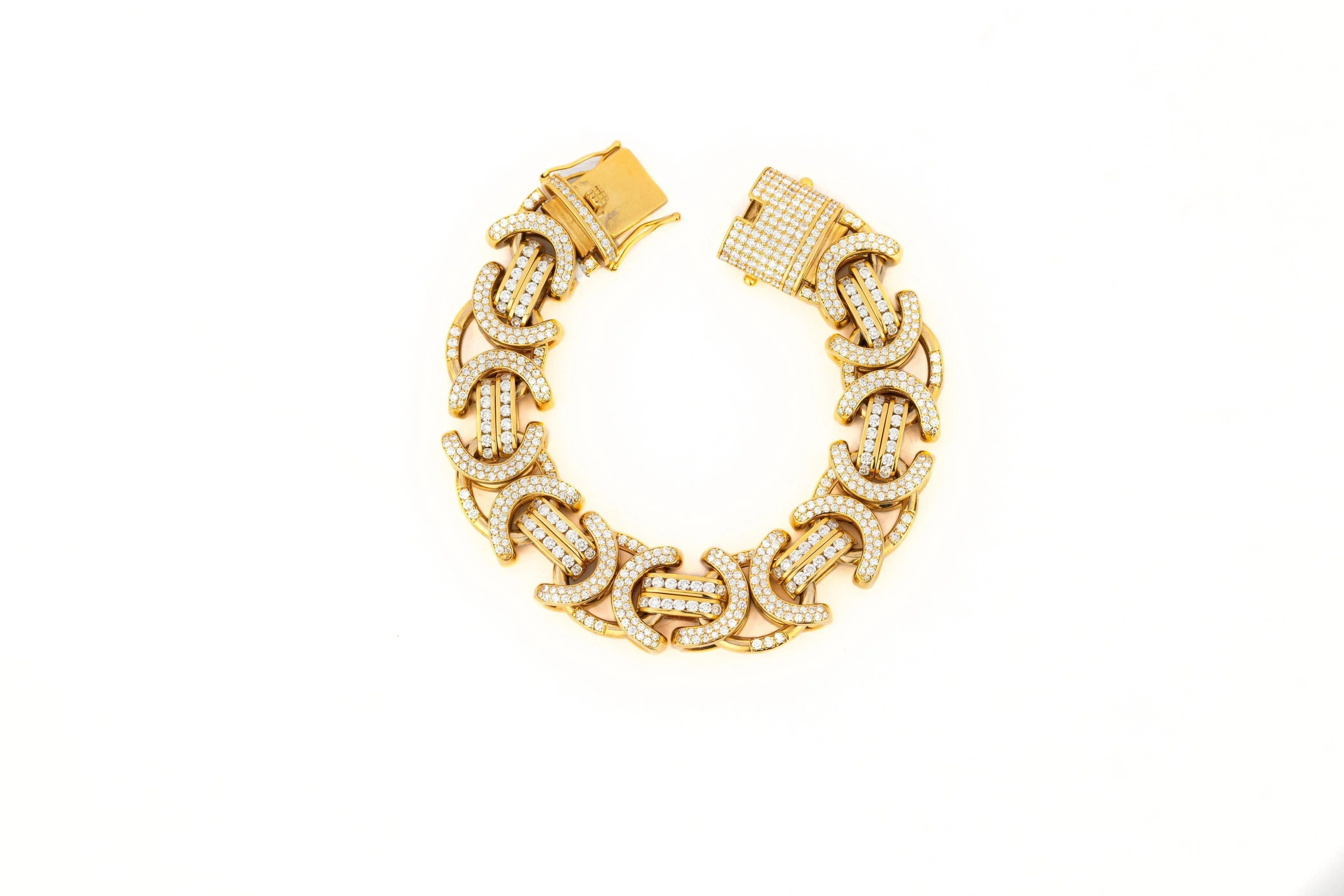 Yellow Byzantine Diamond Bracelet